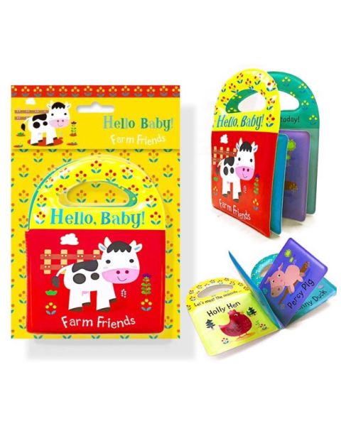 Farm friends bath book