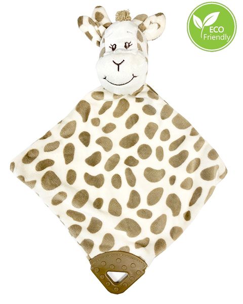 Giraffe Plush Comforter Teether Toy