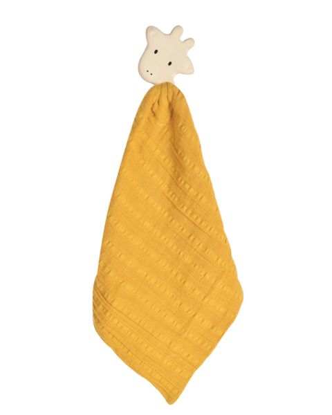 TIKIRI Giraffe Teether & Muslin Comforter