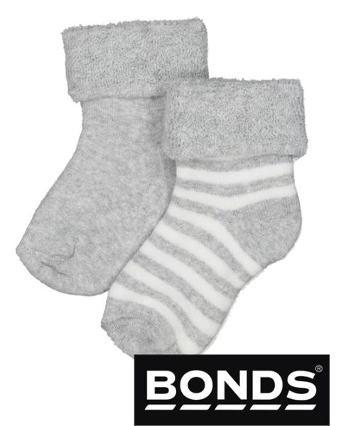 Bonds Grey Wonder Socks