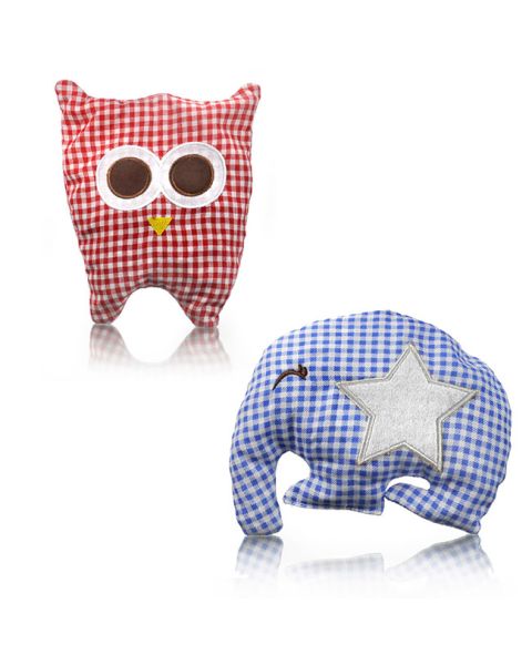 Owl & Elephant Heat Packs