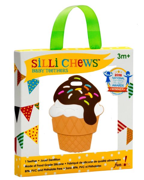Ice Cream Silicone Teether Toy