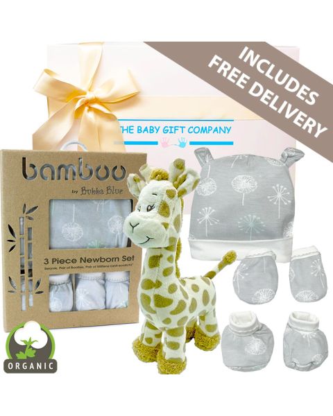 Cheeky Giraffe Organic Baby Gift Box