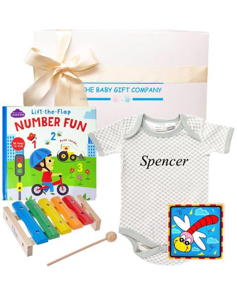 Little Learner Organic Baby Gift Box - a delightful way to spoil a new baby