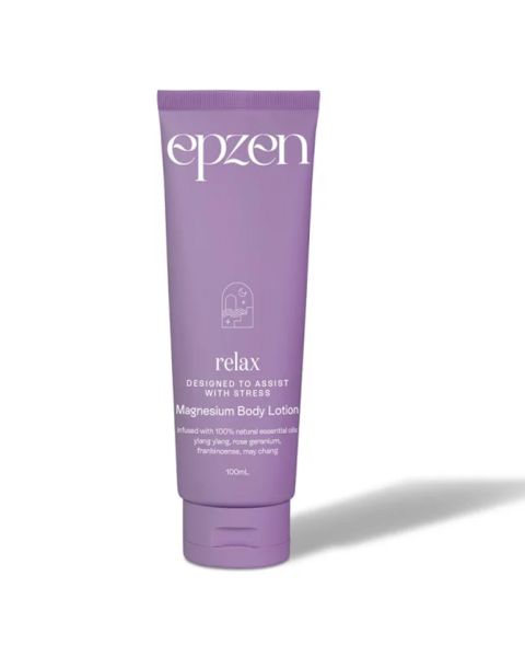 Epzen Relax Magnesium Body Lotion 100ml – Stress relief and hydration with natural essential oils