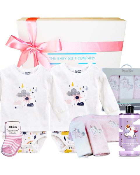 Little Missy Twin Girls Baby Gift Box