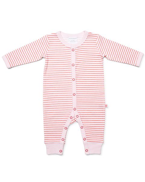 Pink Stripes Studsuit