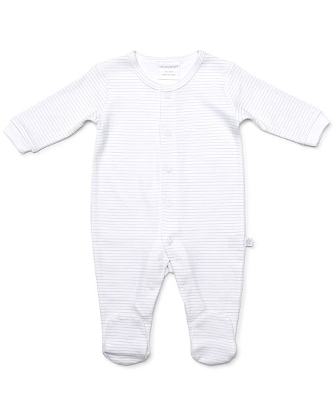 Marquise Grey Stripe All-in-one Studsuit