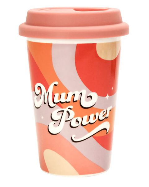 MUM POWER CERAMIC TRAVEL CUP