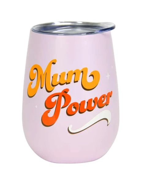 Mum Power Wine Tumbler Cup 295ml