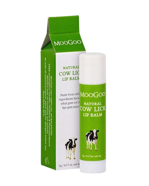 MooGoo Natural Cow Lick Lip Balm 5g