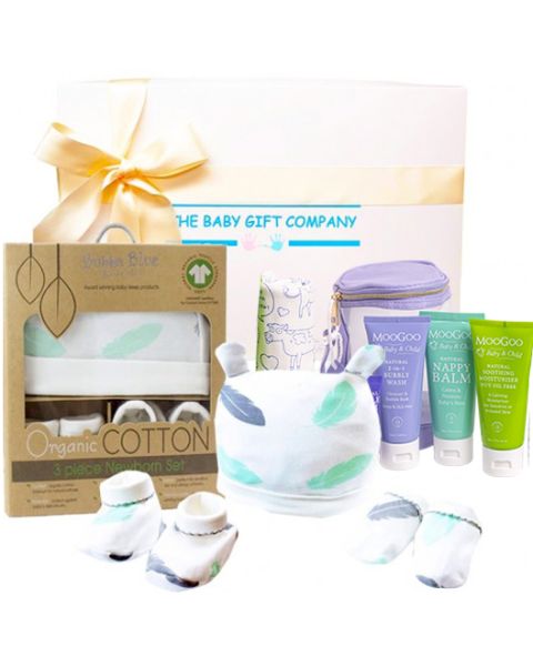 Luxury Organic MooGoo Baby Gift Box