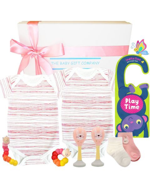 Playtime Twin Girls Baby Gift Hamper