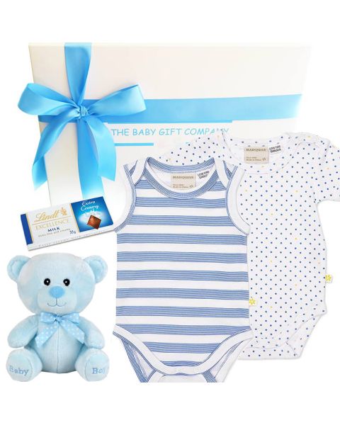 Preemie Baby Boy Gift Box