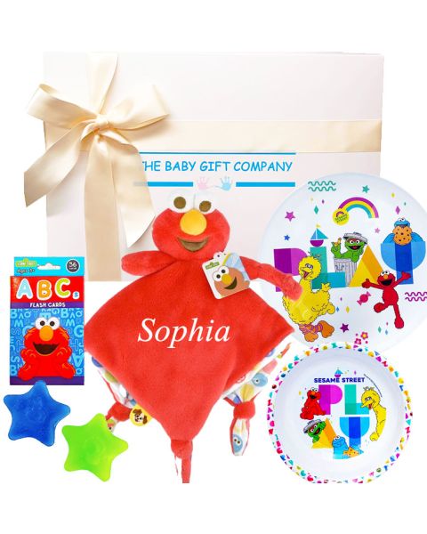 Sesame Street Baby Gift Box – Elmo Snuggle Blanket & More