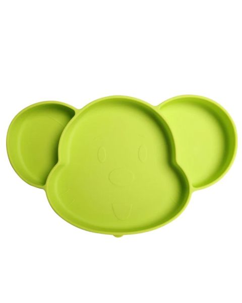 Green Monkey baby suction plate