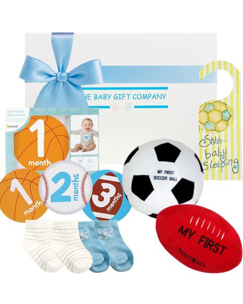 Sporty Baby Boy Gift Box