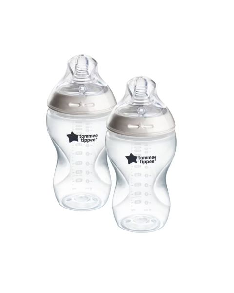 Tommee Tippee Natural Start Anti-Colic Baby Bottles – 2 Pack