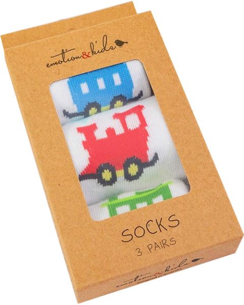 Puffing Billy Train Cotton Baby Socks