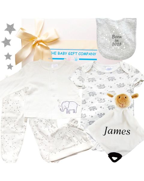 Personalised Twinkle Little Star Baby Gift Hamper