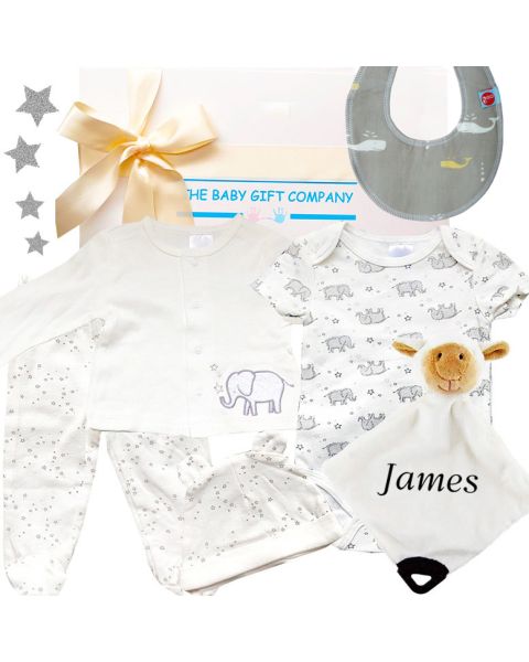Personalised Twinkle Little Star Baby Gift Hamper