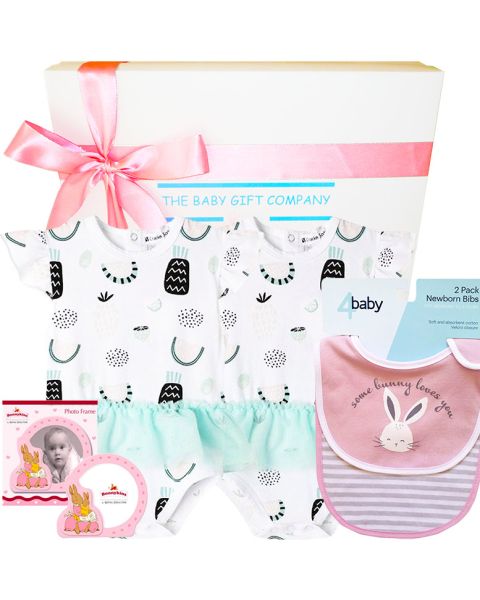 Cutie Twins Baby Girl Gift Box