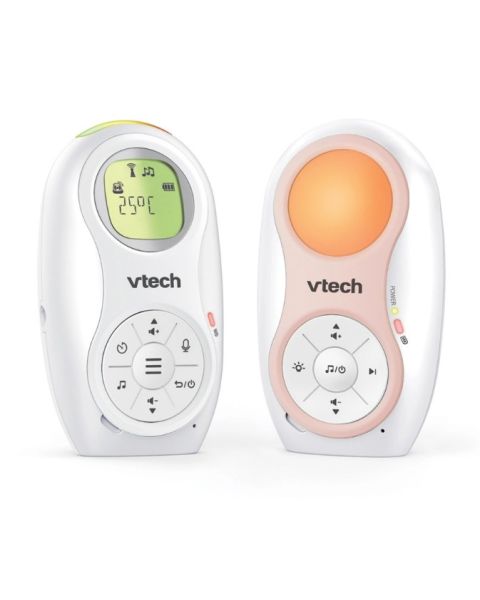 VTech BM2050 Audio Baby Monitor with Two-Way Talk, Night Light & Temperature Sensor