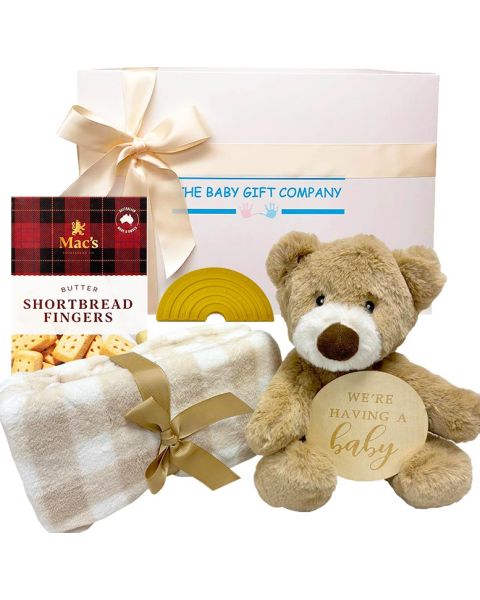 Pitter Patter Baby Gift Box – Beautifully presented with keepsakes and treats