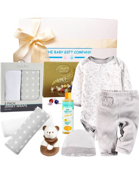 Welcome to the World Baby Gift Box - Beautifully packaged baby gift hamper
