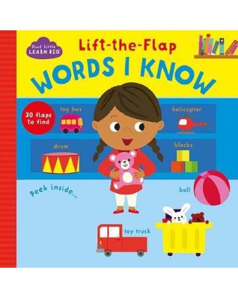 Lift-the-Flap Words I Know Board Book