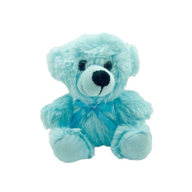 Blue teddy bear