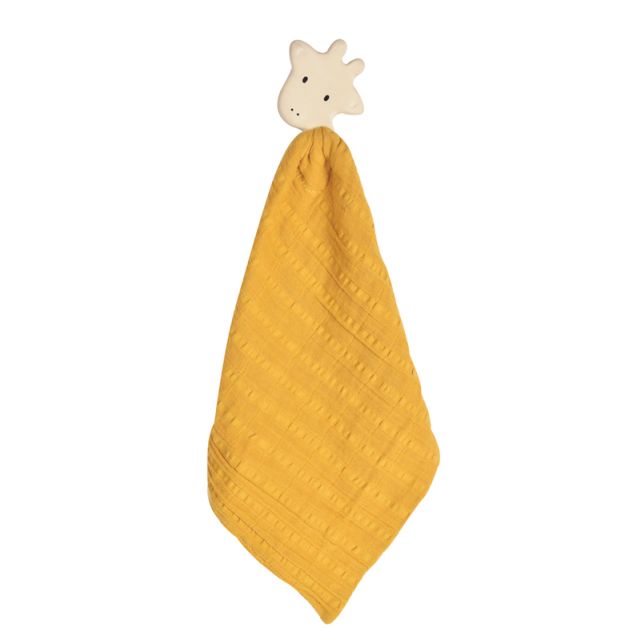 TIKIRI Giraffe Teether & Muslin Comforter