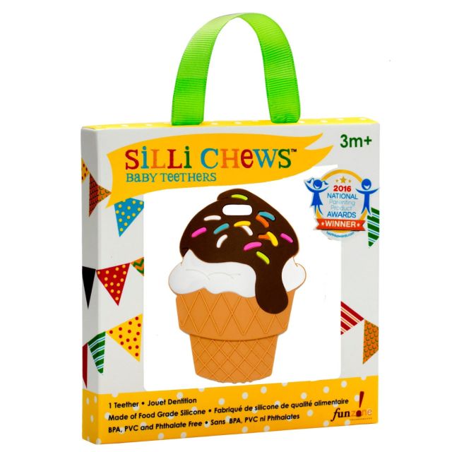Ice Cream Silicone Teether Toy