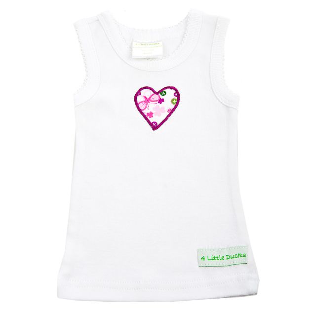Cotton Heart Singlet