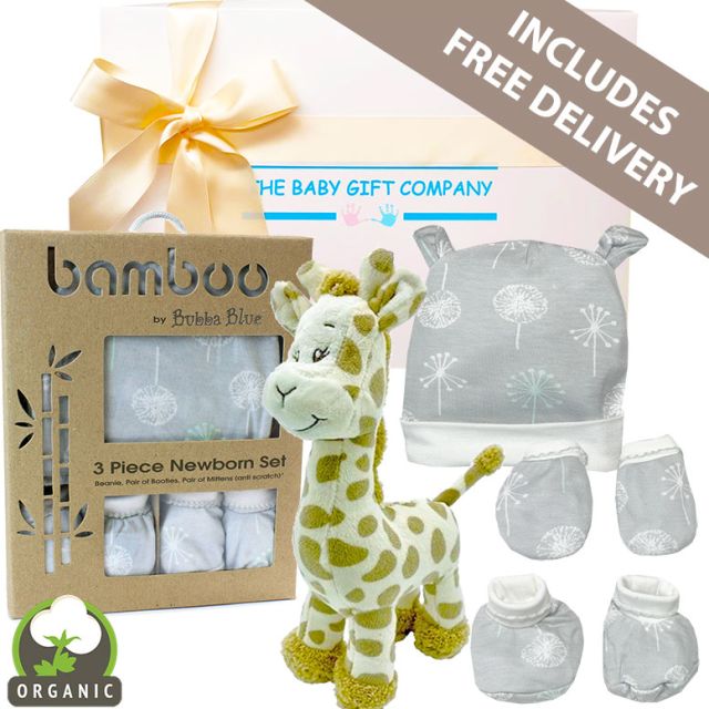 Cheeky Giraffe Organic Baby Gift Box