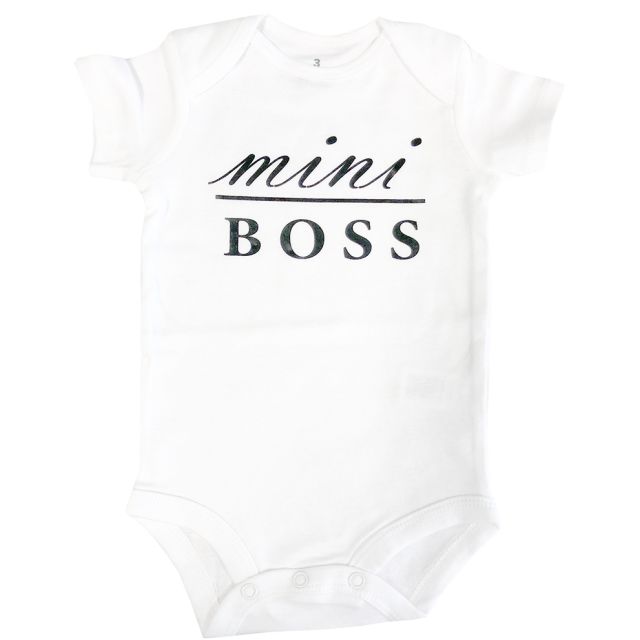 Mini Boss Baby Romper
