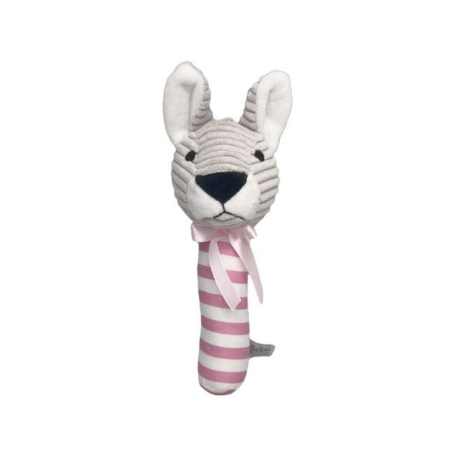 Kangaroo Stripe Rattle Baby Toy