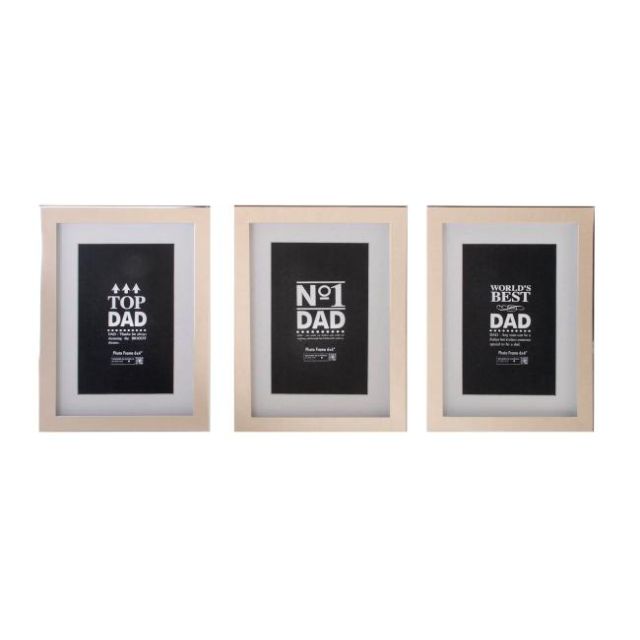 Dad Silver Photo Frames - Father's Day Gift Idea