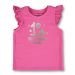 First Birthday Girl Organic Cotton Pink Top