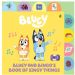 Cover of Bluey and Bingo's Singy Things Songbook – colourful board book for kids