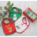 Christmas 3 Pack Baby Bib Gift Box
