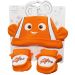 clown fish hat bootie set