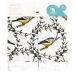 Birds Muslin Security Blankets