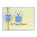 Blue Owl Baby Photo Album - Ideal for baby boys, this album complements any nursery