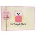 Pink Owl Baby Photo Album - cute baby gift ideal for baby girls