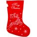 Red Starry Night Christmas Stocking
