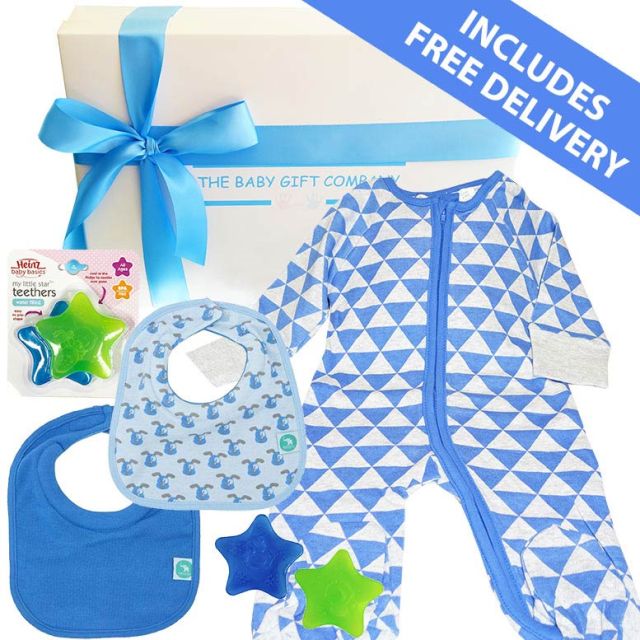 Perfect Start Baby Boy Gift Box