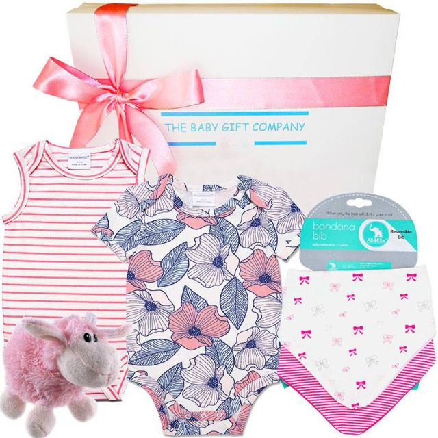 Little Lady Baby Gift Basket