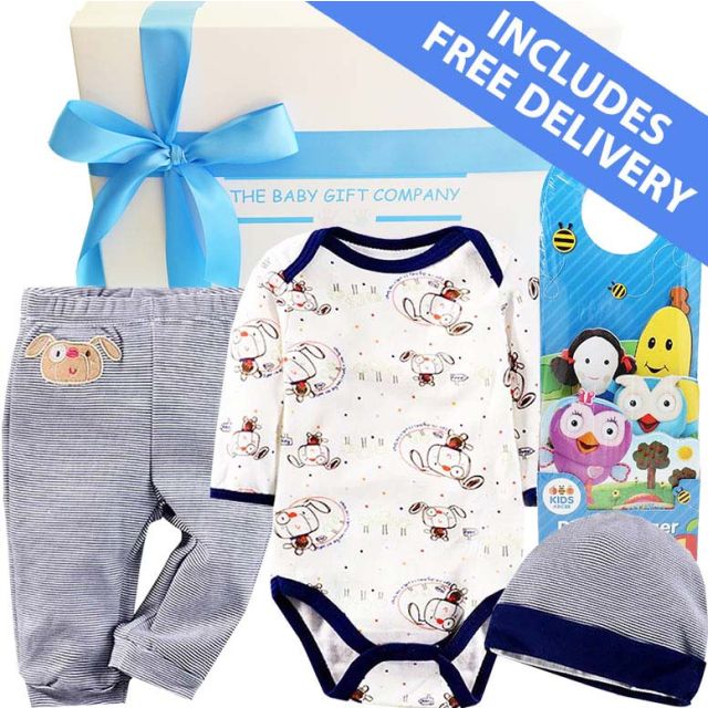 Little Miracle Baby Boy Gift Box - Free Delivery