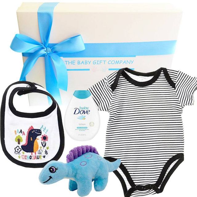 Little Dinosaur Baby Boy Gift Box